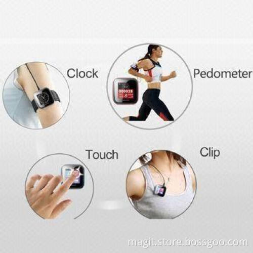 MP4 Players with 1.8-inch TFT Screen, Pedometer, FM Receiver, Clock and Timer